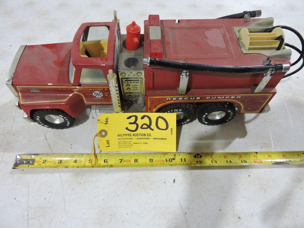 NYLint Fire Truck, scale model.