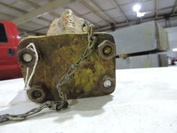 Pintle hitch.