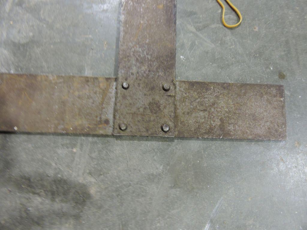 Steel 6' T square.