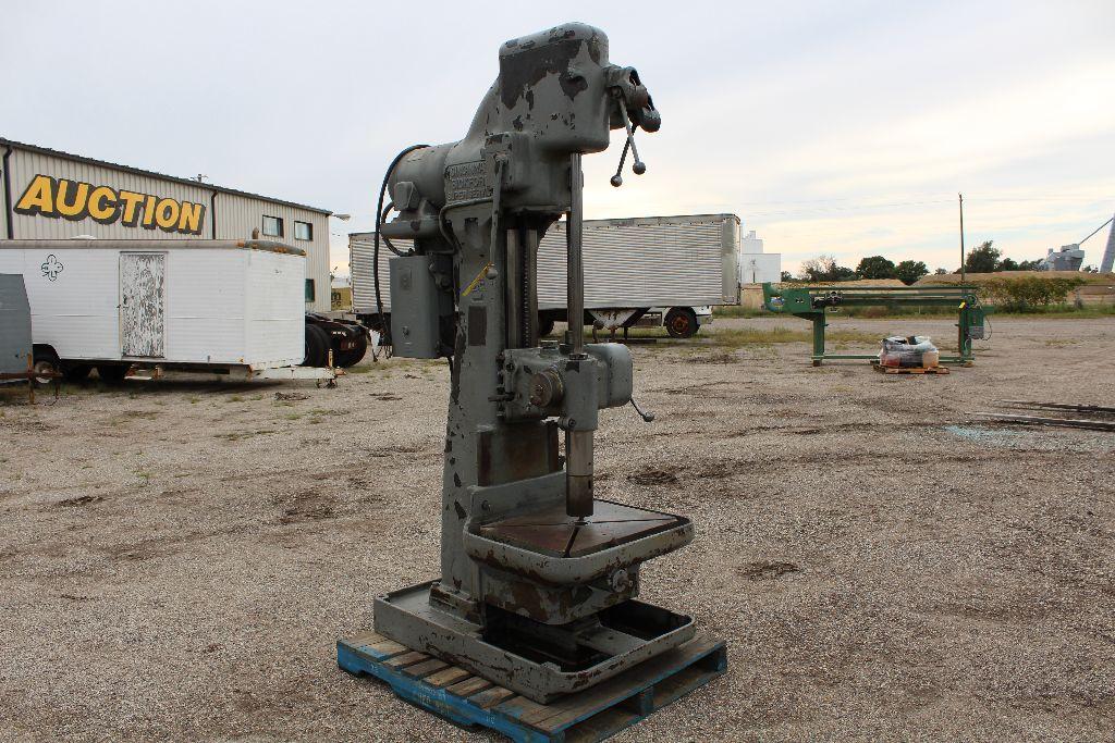 Cincinnati I Bickford Super Service #24, 24" gear head drill press, 5 hp, N