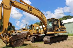 Caterpillar 320L excavator, sn 7JK07547, hours on meter 8,736, manual thumb