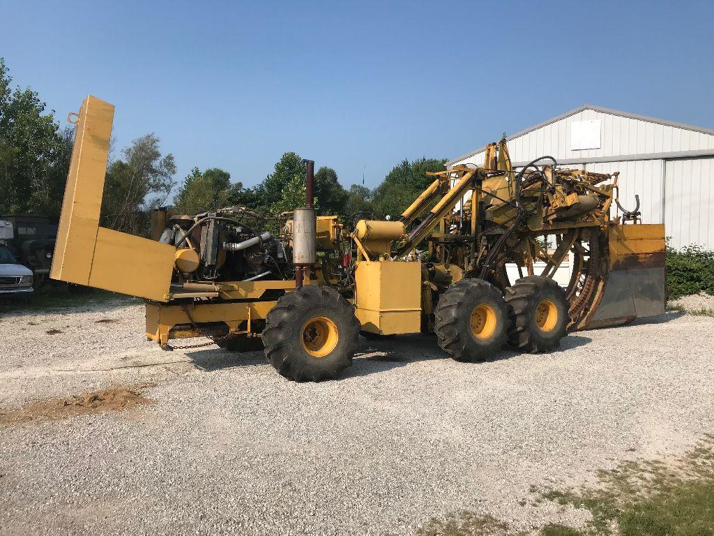 1974 Speicher 6060 trencher, sn 671184, hydrostatic traction, 6B Cummins po