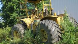 M-R-S all wheel drive tractor, model A100.