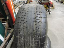 Tires/rims: (2) BF Goodrich comp drag radial tires: 13.5/60/15, on crhome m