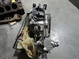 GM 4 speed transmission, model 13-04-066-90, WITH Hurst shifter linkage.