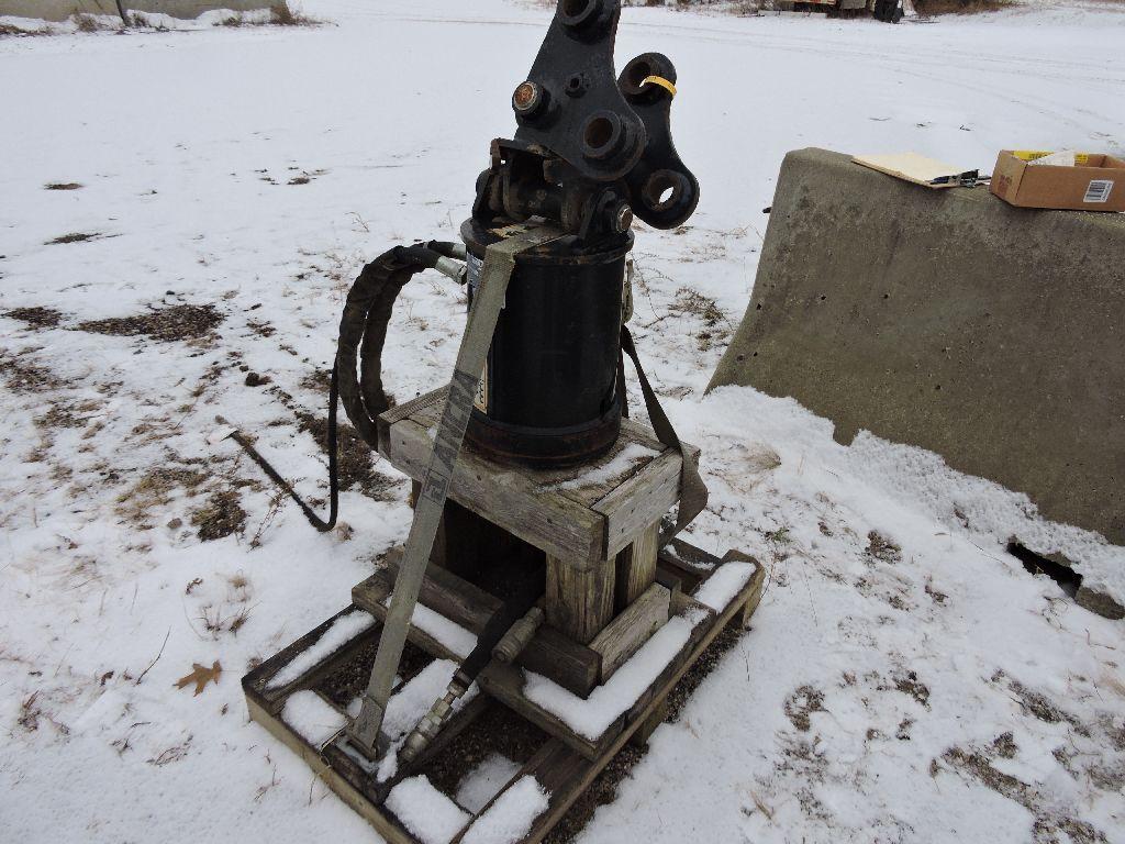 Auger Cat auger head, model A14B, sn MRSD16D5.