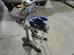 Graco Magnum paint sprayer, model LTS17, sprayer was used on one project, G