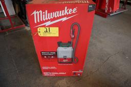 Milwaukee M18, 4 gal. back pack sprayer.