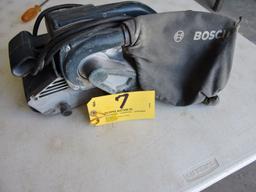 Bosch 4" belt sander.