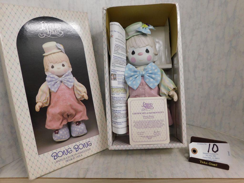 Precious Moments "bing Bong" Limited Edition, Procelain Doll, 13" Bisque #1