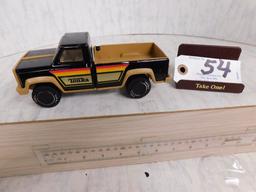 Tonka Toy Pickup, 7" Metal W/plastic Trim.