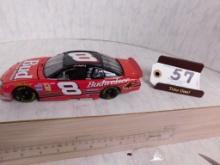 Budweiser Toy Race Car, Die Cast, In Case.