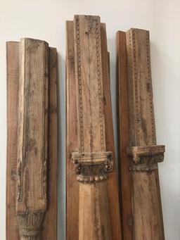 WOODEN COLUMNS