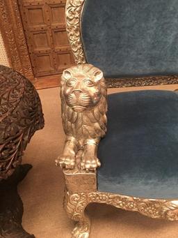 EXQUISITE STERLING SILVER CHAIR