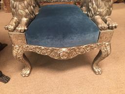 EXQUISITE STERLING SILVER CHAIR