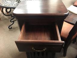 SET OF SOLID WOOD NIGHT STANDS