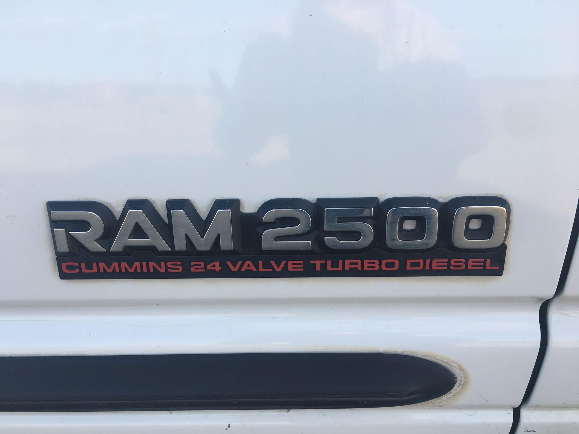 2002 Dodge Ram Pickup Pickup Truck, VIN # 3B7KC23642M293803