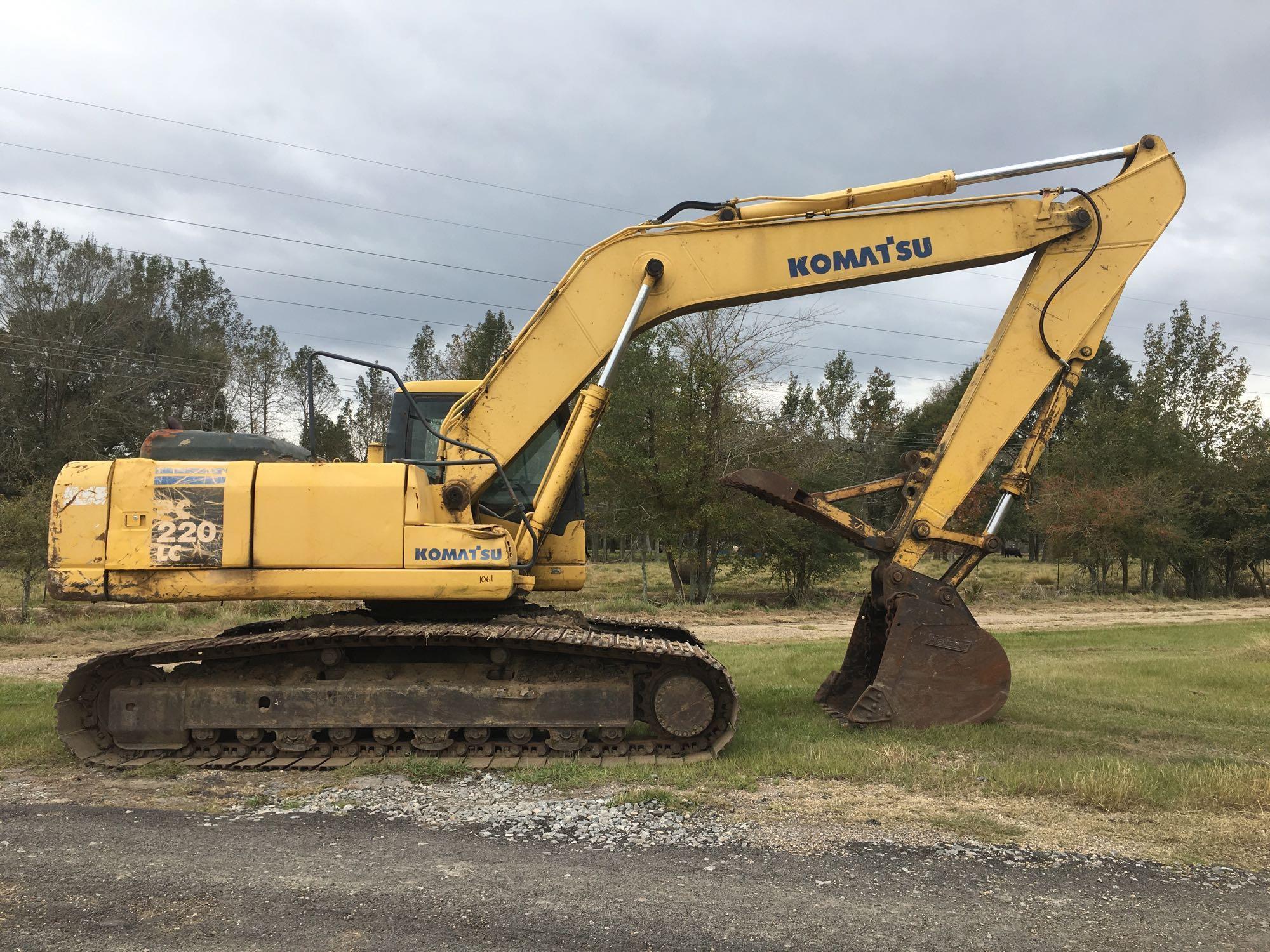 2004 KOMATSU PC 220 LC-7 EXCAVATOR