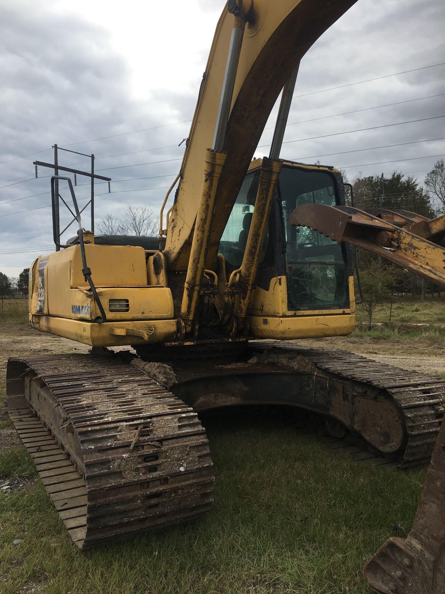 2004 KOMATSU PC 220 LC-7 EXCAVATOR