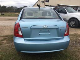 2010 Hyundai Accent Passenger Car, VIN # KMHCN4AC1AU414473