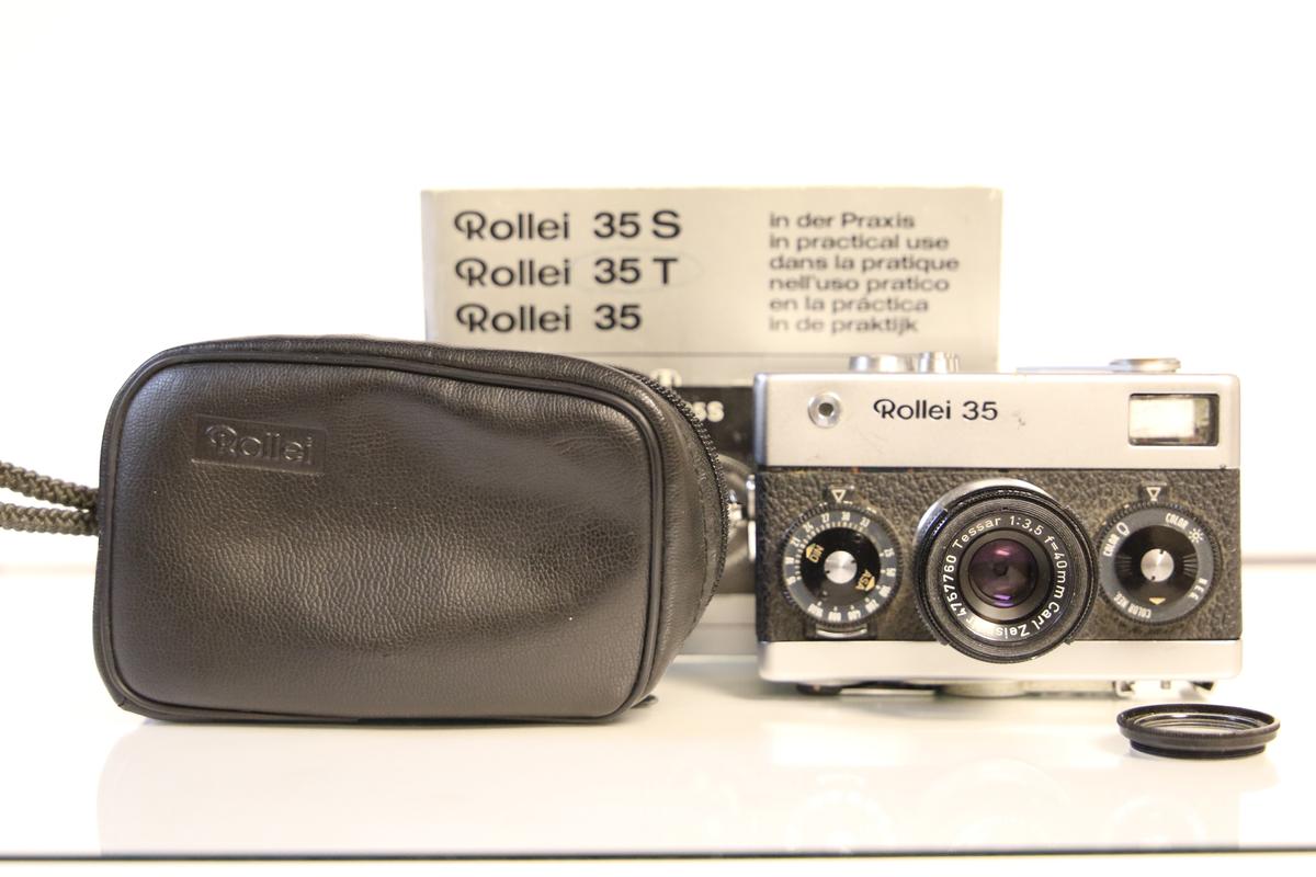 Rollei 35 with Rollei Case and Manual