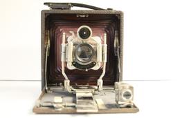 Star Premo Camera with Original Leather Case, Manuals, and Film Plates