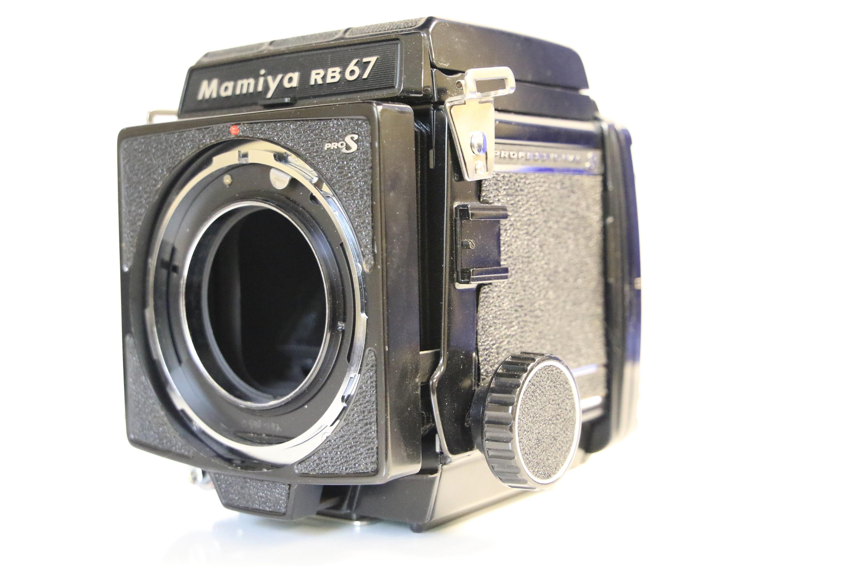 Mamiya RB67 Professional S Medium Format Camera with Many Extras