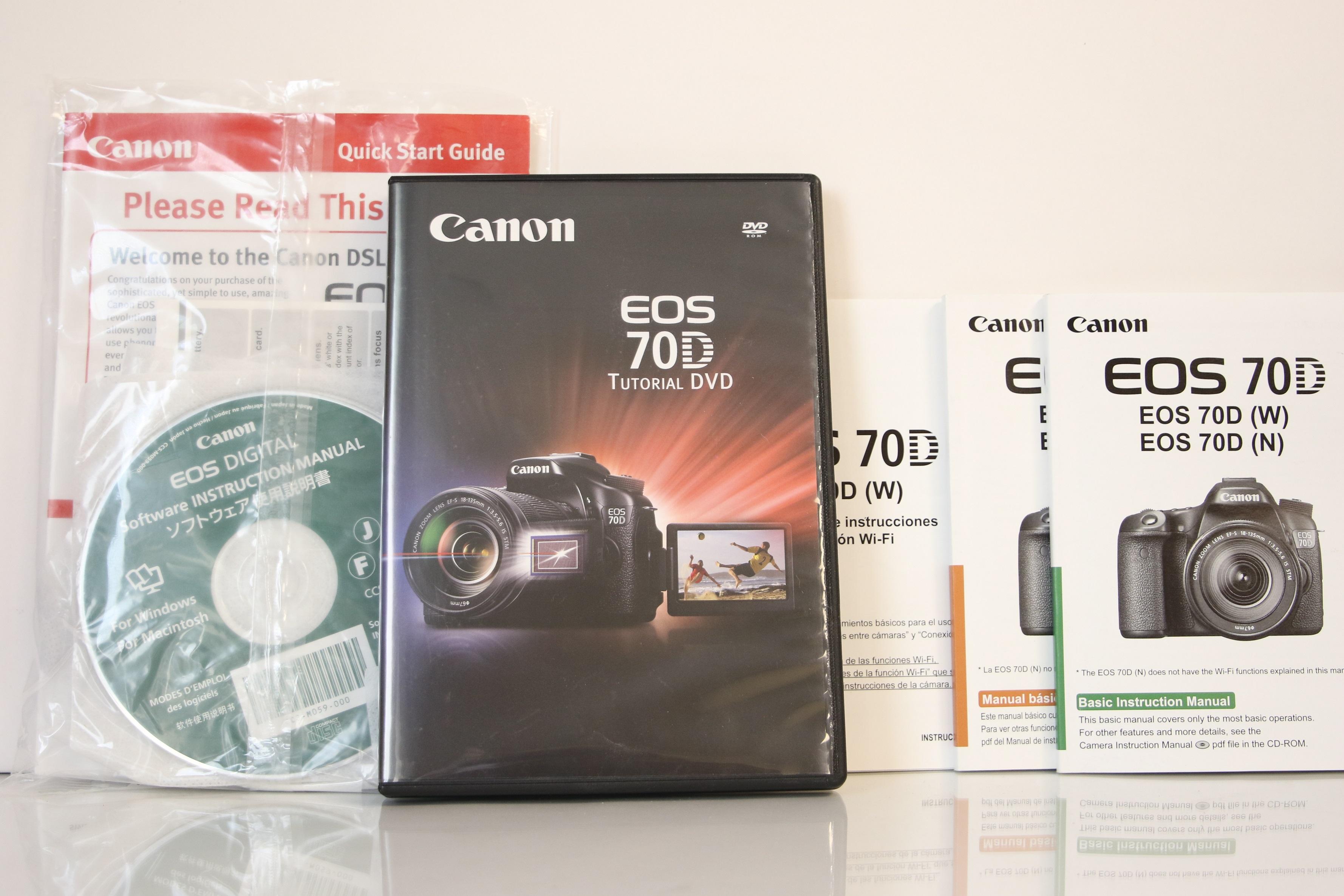 Canon 70D Camera/Lens Kit