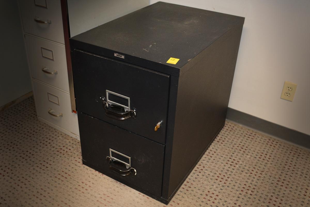 TWO DRAWER FIRE PROOF SAFE