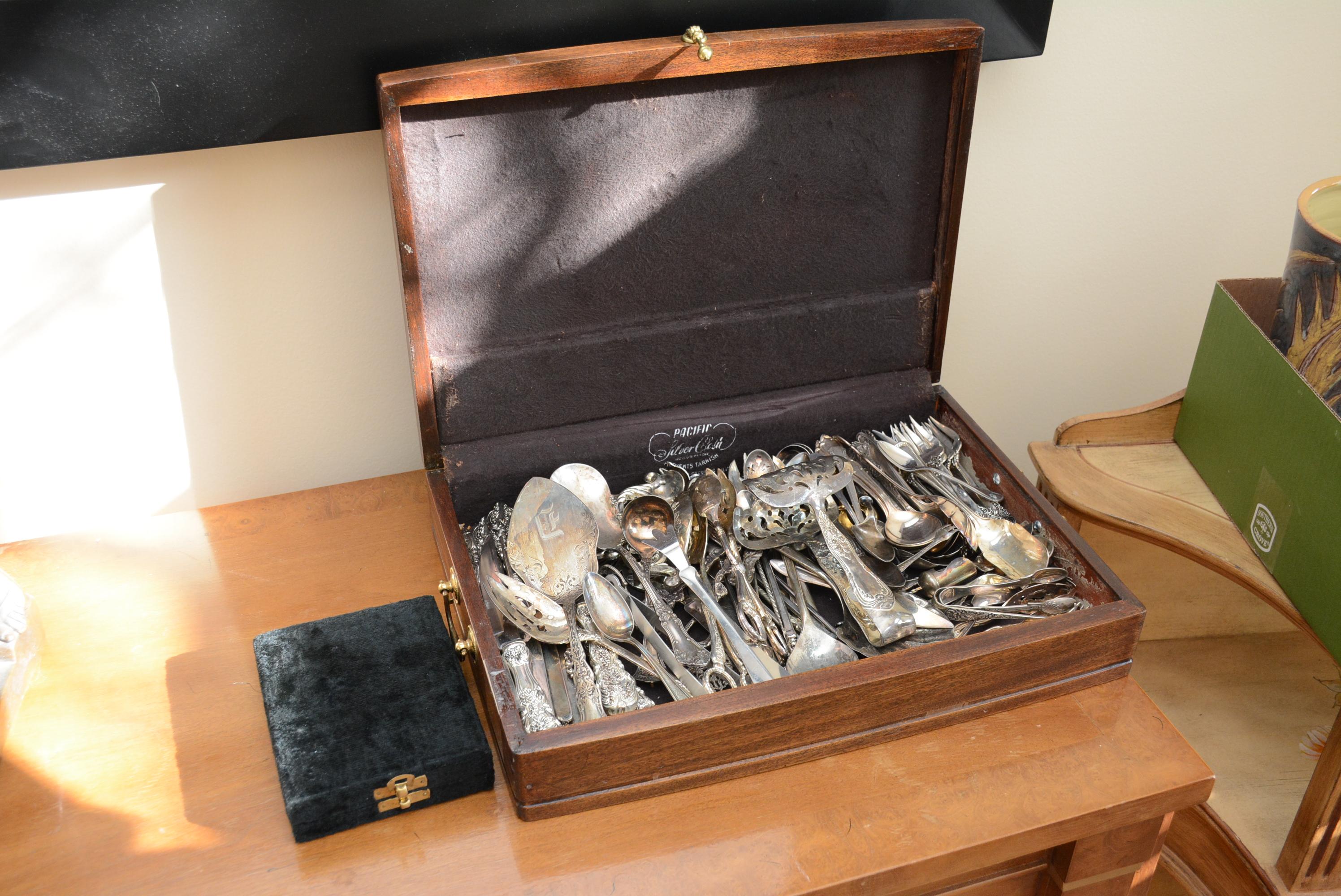 Silver Plated Serving Set