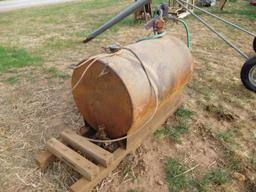 150 GAL. FUEL TANK W/12 V. PUMP & METER