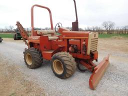 DITCH WITCH 3210 TRENCHER, GAS, 1021 HRS. (BAD CLUTCH)