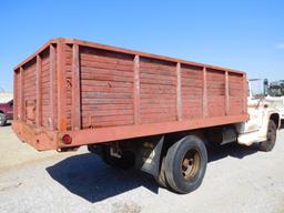 1963 CHEV. TRUCK, 4/2 SPD., V-8, 14' B & H