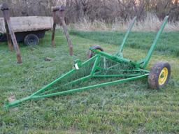 SINGLE BALE HAY TRAILER