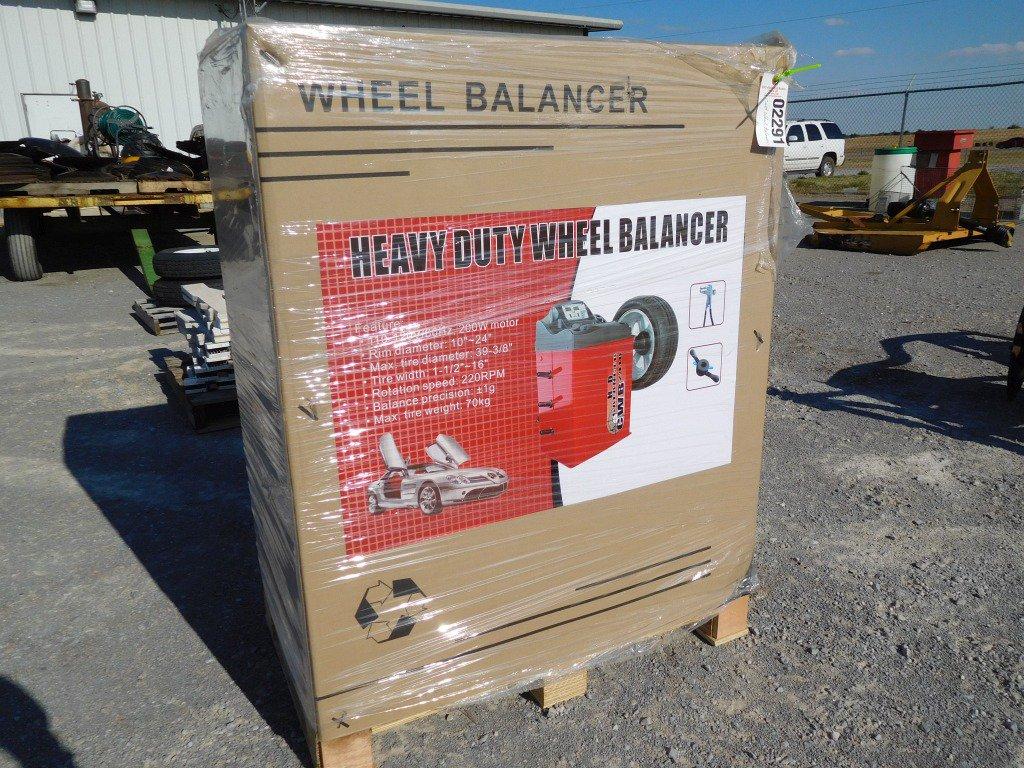 CWB 2410 HD WHEEL BALANCER 120V., UNUSED