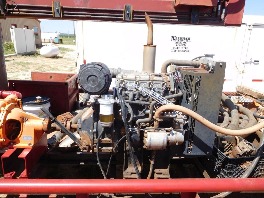 DRILL CAT 500 WATER WELL DRILLING TRAILER, 24' GN, TA, DSL. TANK 2012 PERKI