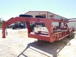 DRILL CAT 500 WATER WELL DRILLING TRAILER, 24' GN, TA, DSL. TANK 2012 PERKI