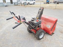 NORTH STAR SNOW BLOWER, 33", TECUMSEH ELECT. START, 12HP