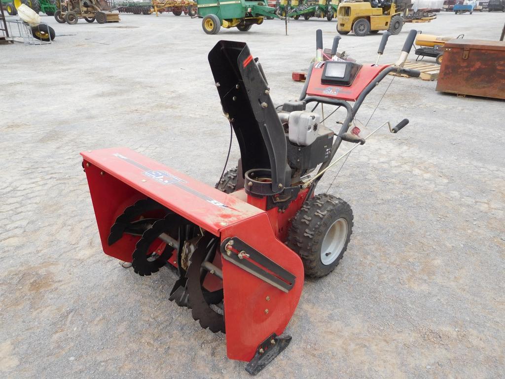 NORTH STAR SNOW BLOWER, 33", TECUMSEH ELECT. START, 12HP