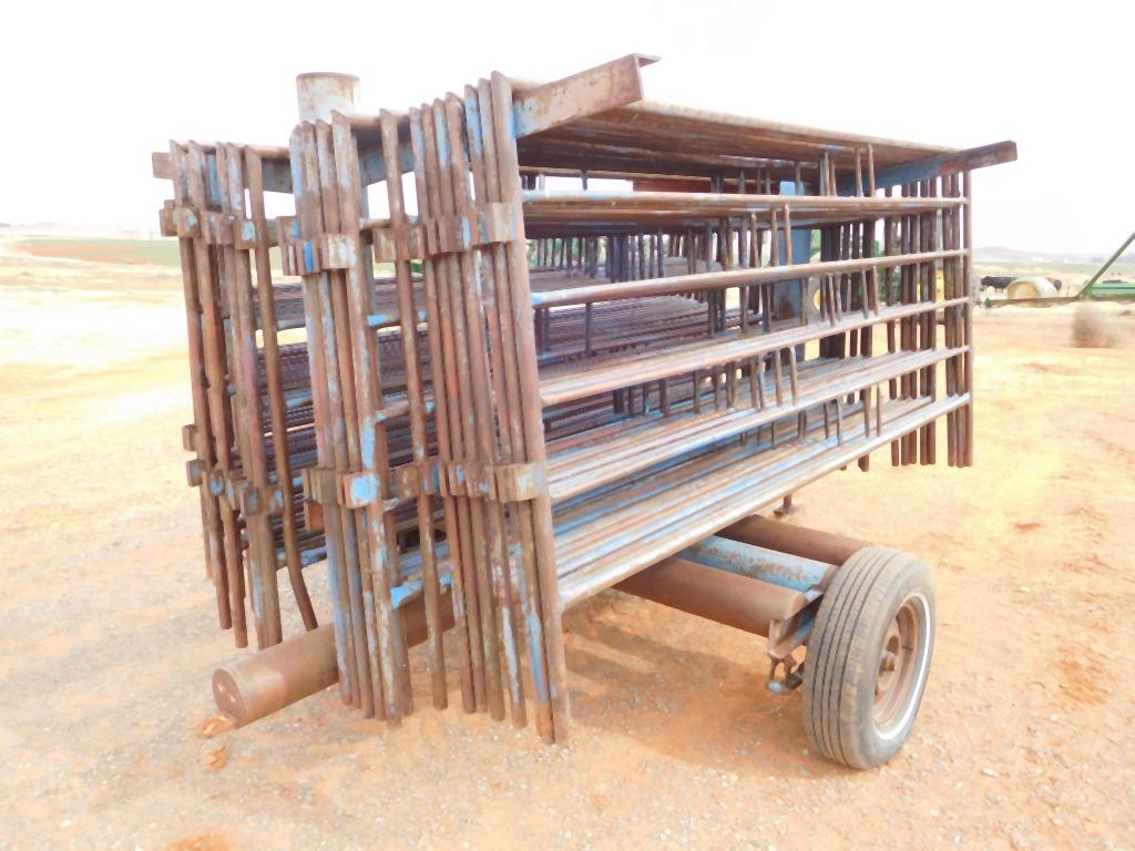 30 - 10' CATTLE PANELS W/TRAILER