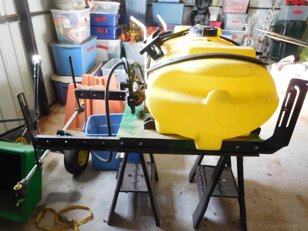 AG SPRAY EQUIPMENT, 40 GALLON SPRAYER, 12 VOLT, BOOM & HAND WAND