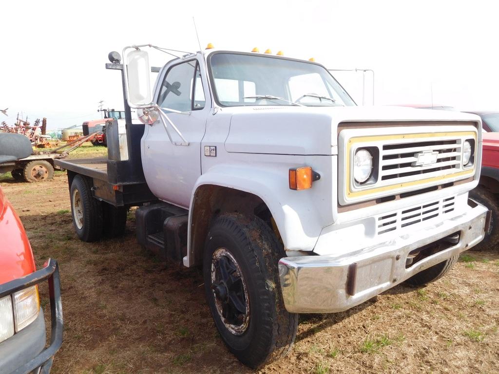 "1982 Chevy C70 Truck, 366, 4/2 Spd., (New Trans. Recent Engine Work), Aux.