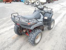 2006 POLARIS HAWKEYE 300 4 WHEELER, 4X4, FRONT & REAR RACKS, SHOWS 76 HRS (