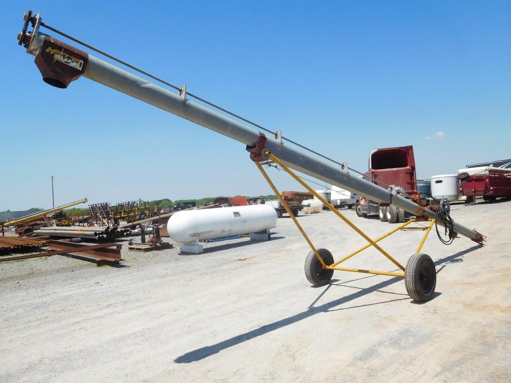 8" X 33' TRANSPORT AUGER, HYD.