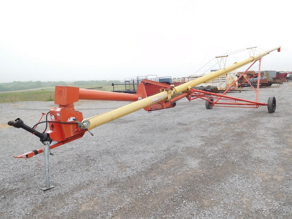 WESTFIELD 8" X 80' SWING OUT HOPPER AUGER, PTO, MODEL MX80-61