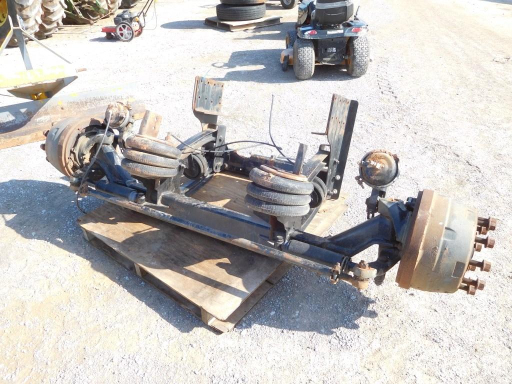 PUSHER AXLE, AIR RIDE, AIR LIFT, BRAKES