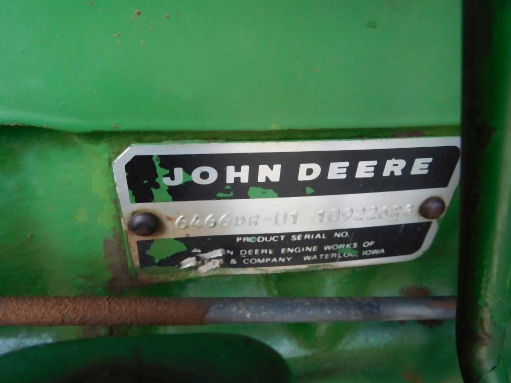 JD 4240 Tractor, C & A, QR, Dual Hyd., 3 Pt, PTO, Shows 3604 Hrs. w/JD 158