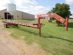 Red Rhino GN 40' In-Line Hay Trailer