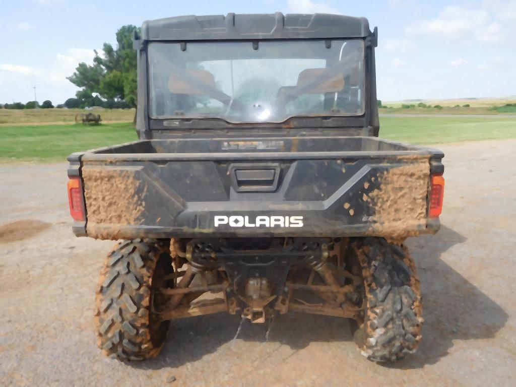 2015 Polaris 570 EFI Side by Side, 4 x 4, Cab, Shows 571 Miles, 226 Hrs.