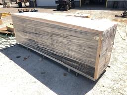 112.5" X 26.4" X 35.4" WORK BENCH W/ 2 CABINETS & 12 DRAWERS, UNUSED...